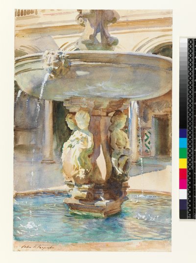İspanyol Çeşmesi by John Singer Sargent