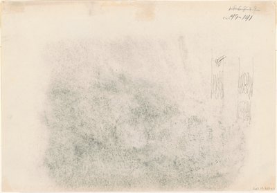 Ağaç Gövdeleri [verso] by John Singer Sargent