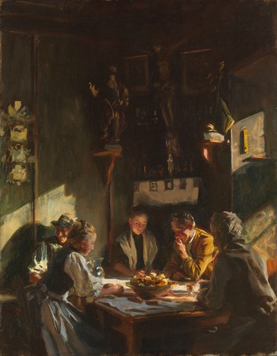 Tirol İçişleri, 1915 by John Singer Sargent