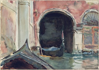 Venedik Kanalı by John Singer Sargent