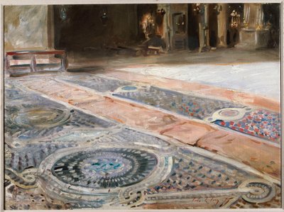 Venedik İç by John Singer Sargent