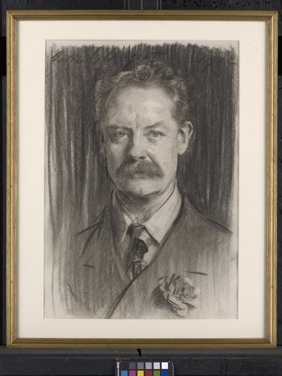William Henry Grenfell, 1912 (kağıt üzerinde kömür) by John Singer Sargent