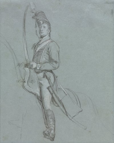 Atlı Süvari Subayı, 1812. by John Singleton Copley