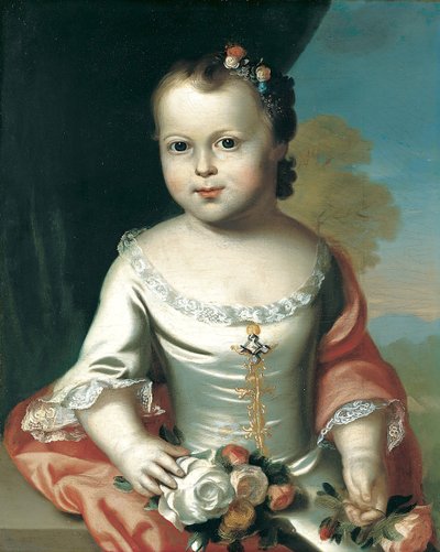 Elizabeth Greenleaf, 1753-54. by John Singleton Copley
