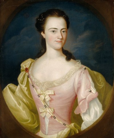 Jane Browne, 1756. by John Singleton Copley