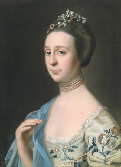 Bayan Henry Hill Anna Barrett, c. 176570. by John Singleton Copley