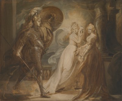 'Kızıl Haç Şövalyesi' için Çalışma by John Singleton Copley