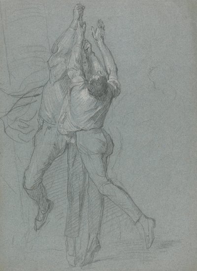 Lord Duncan'ın Zaferi İçin Bayrak Diken Denizcilerin İncelenmesi by John Singleton Copley