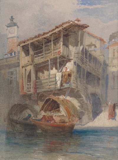 Isola Bella, Maggiore Gölü by John Skinner Prout