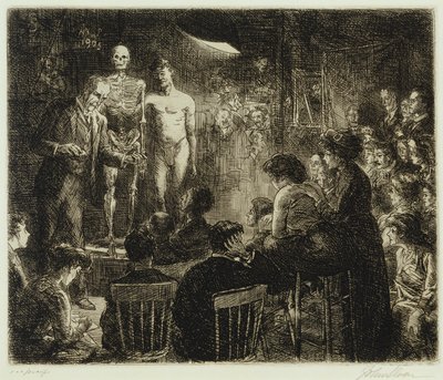 Anatomi Üzerine Anschutz by John French Sloan
