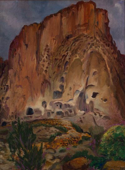 Cliff Konutları, Pajarito by John French Sloan