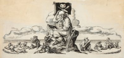 Mehitabel ve çaresiz bilginlerinin unutulmaz ve olağanüstü dikkat çekici dört bölümlük anlatısı burada sona eriyor by John Sloan