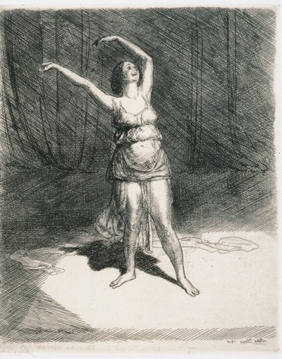isadora duncan by John French Sloan