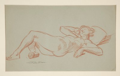 Model Dinlenme by John French Sloan