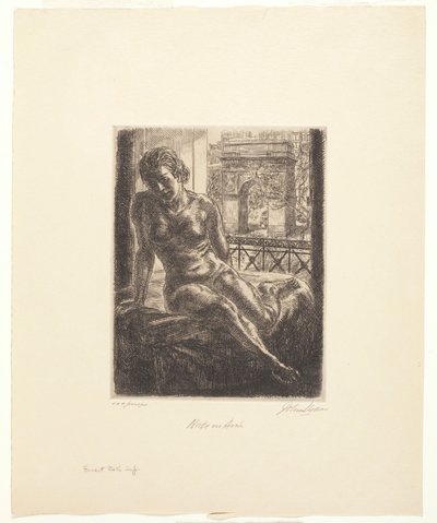 Çıplak ve Kemer by John French Sloan