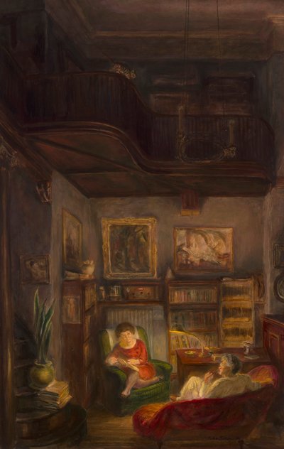 Stüdyodaki Köşemiz by John French Sloan