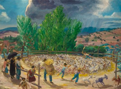 Harman Yeri, Santa Fe by John French Sloan