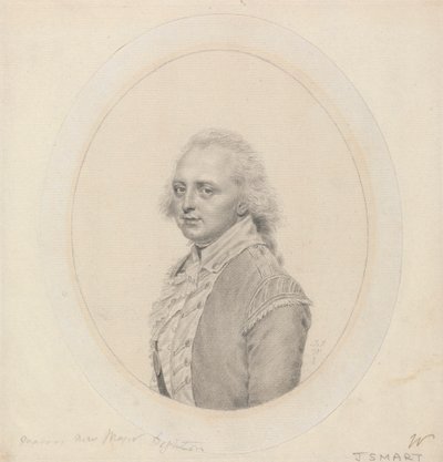 Teğmen John Dighton'ın Portresi by John Smart