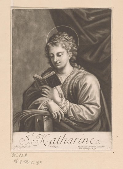 İskenderiye Aziz Catherine by John Smith