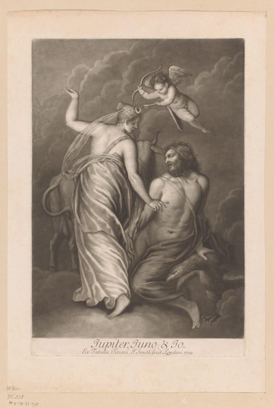 Jüpiter, Juno ve Io Jüpiter, Juno ve Jo (nesne üzerindeki başlık) Liefdesaffaires van de goden (dizi adı) Tanrıların Aşkları (dizi adı) by John Smith