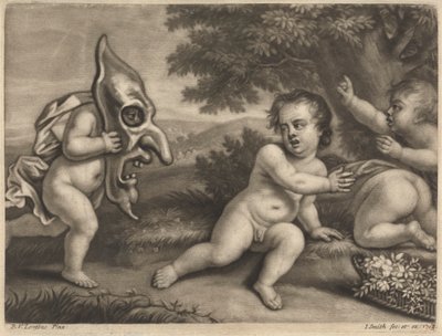Maskeyle Oynayan Çocuklar by John Smith