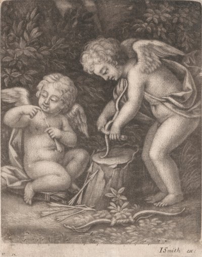 Bir Yay Deneyen Cupids by John Smith