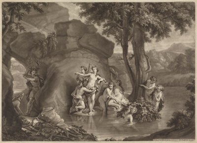 Diana ve Acteon by John Smith