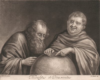 Herakleitos ve Demokritos by John Smith