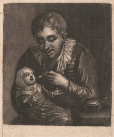 Çocuğu Besleyen Adam by John Smith