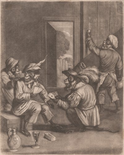 Maymunlar Oyun Kartları by John Smith