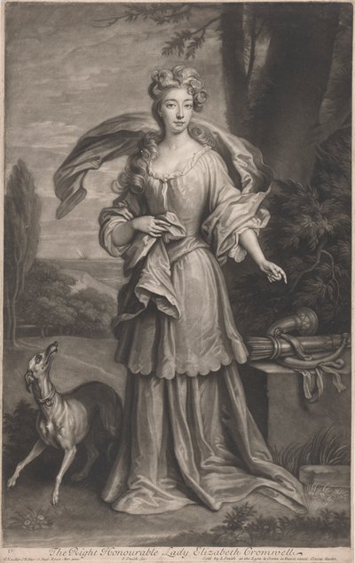 Çok Saygıdeğer Leydi Elizabeth Cromwell (1674-1704) by John Smith