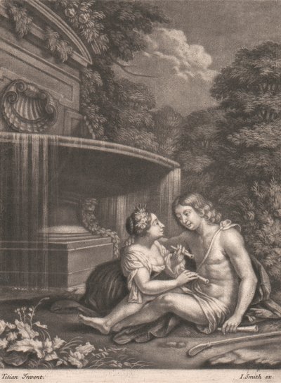 Venüs, Adonis'i Kovalamacadan Saklıyor by John Smith