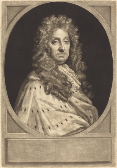 John Hay, Tweeddale Kontu [kanıt] by John Smith after Sir Godfrey Kneller