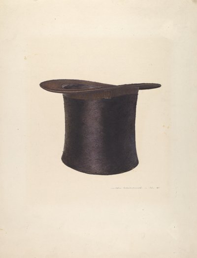 Yüksek İpek Şapka by John Swientochowski