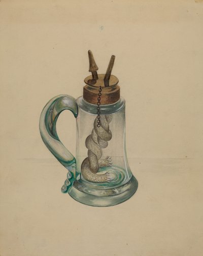 Camphene Lambası, 19351942. by John Tarantino