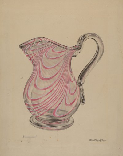 Krem Sürahi, c. 1936. by John Tarantino