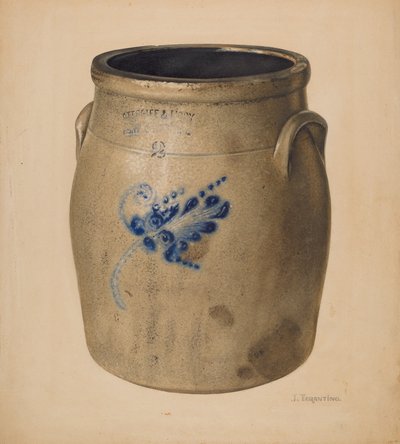 çömlek, c. 1938. by John Tarantino