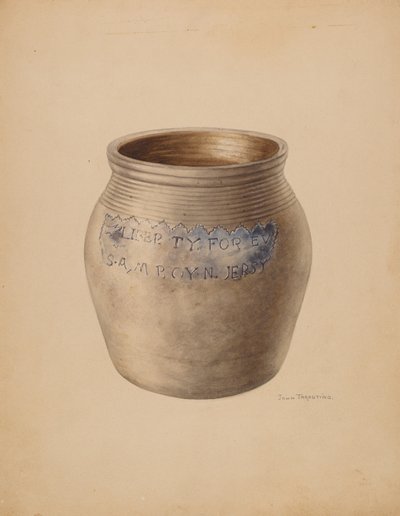 çömlek, c. 1938. by John Tarantino