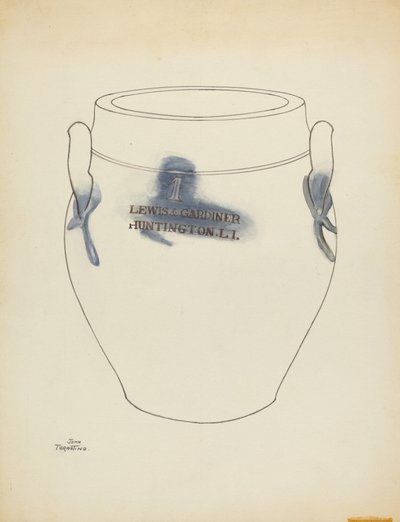 çömlek, c. 1953. by John Tarantino