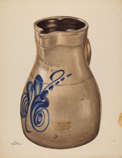 Sürahi, c. 1937. by John Tarantino