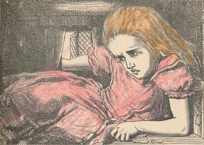 Alice, büyüdükçe, 1889 by John Tenniel