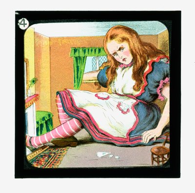 Alice Harikalar Diyarında, Renkli Fener Slaytları by John Tenniel