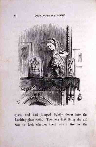 Alice Aynada Odasında, Lewis Carroll