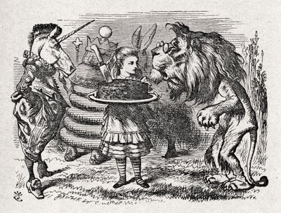 Aslan Alice ve by John Tenniel