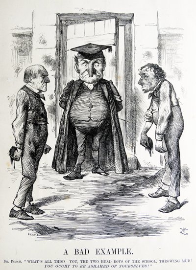 William Ewart Gladstone ve Benjamin Disraeli