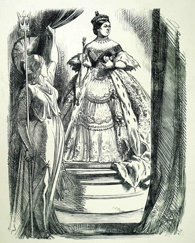 Kraliçe Viktorya. by John Tenniel