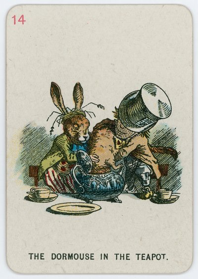 Çaydanlıktaki Fındık Faresi by John Tenniel