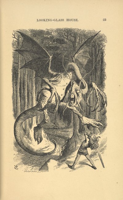 Jabberwocky. by John Tenniel