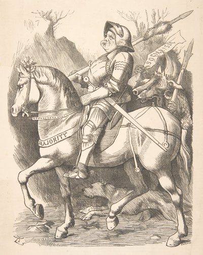 Şövalye ve Yoldaş Yumruğu, 5 Mart 1887, 1887. by John Tenniel
