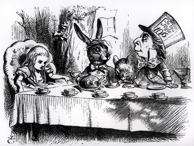 Deli Şapkacının Çay Partisi, Lewis Carroll